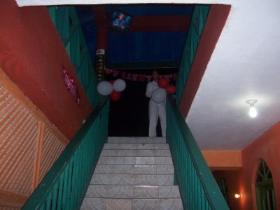 The long Bar Stairs
